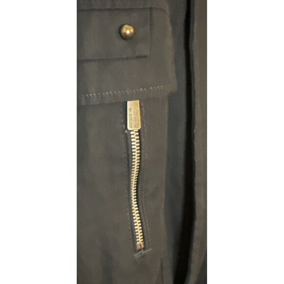 Wantdo Jacket Womens Large Cotton Canvas Navy Chore Coat Full Zip Pockets Lined - Picture 6 of 6